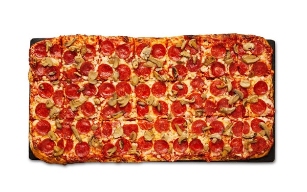 24.99 Big daddy 3 topping 21 square cut pizza. 